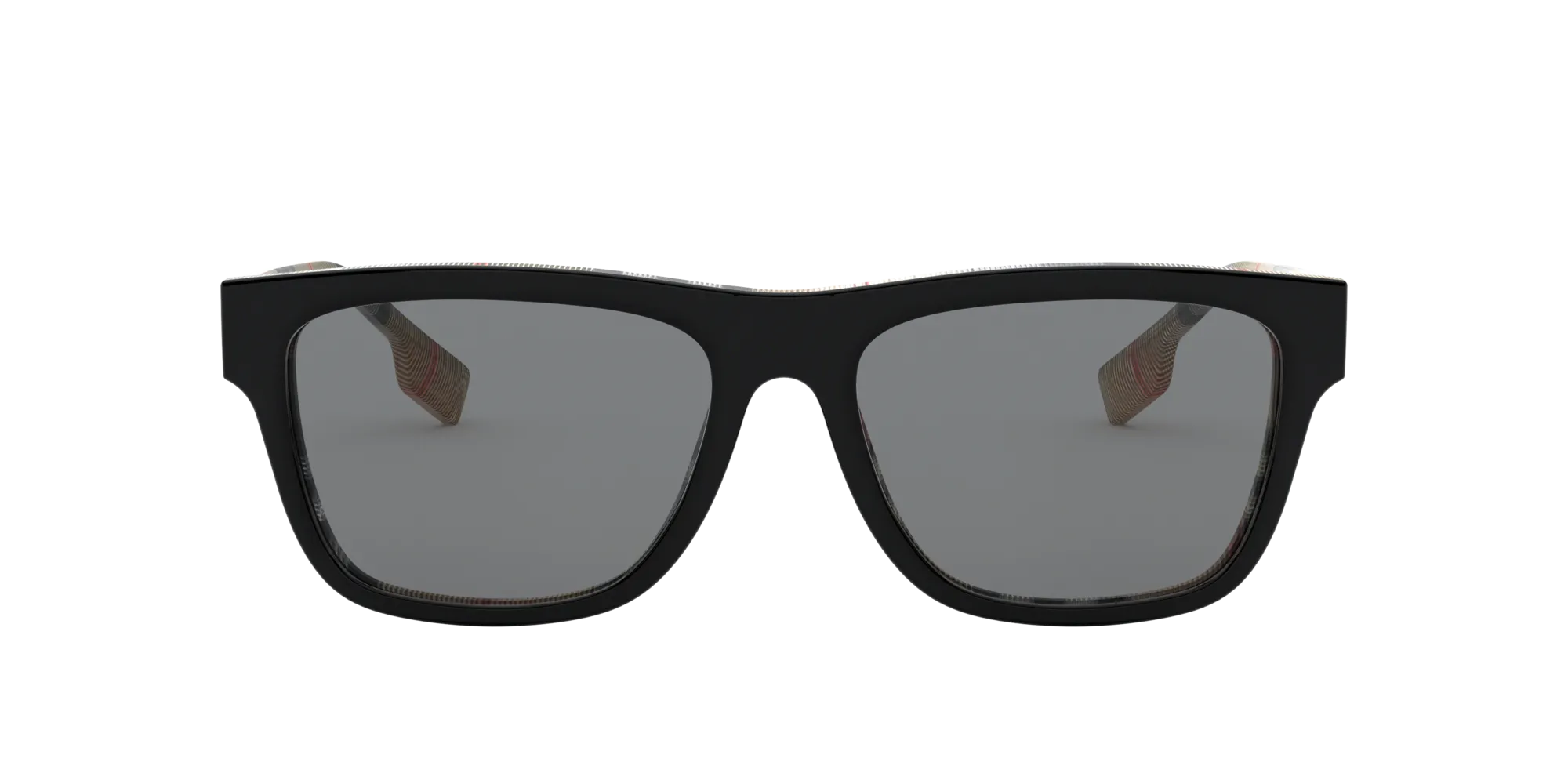 Burberry BE4293 380687 Occhiali da sole Acetato Nero Grigio Squadrata Normale - immagine 2