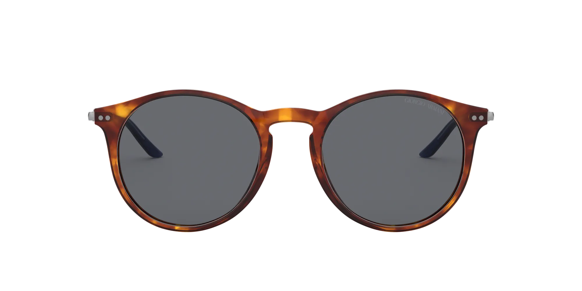 Giorgio Armani AR8121 576287 Occhiali da sole Acetato Tartaruga Grigio Pantos Normale - immagine 2