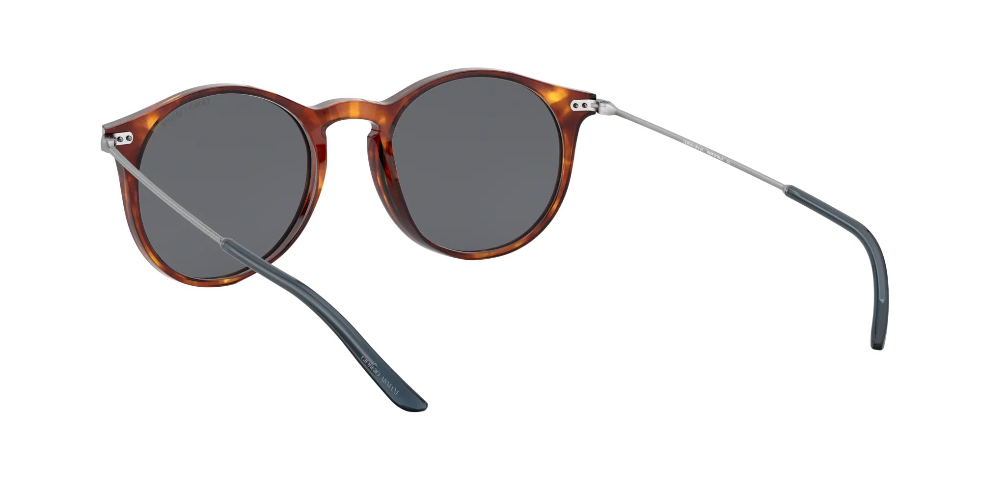 Giorgio Armani AR8121 576287 Occhiali da sole Acetato Tartaruga Grigio Pantos Normale - immagine 4