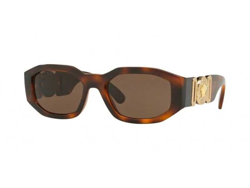 Versace VE4361 521773 Occhiali da sole Nylon Tartaruga Marrone Geometrica Normale - immagine 1