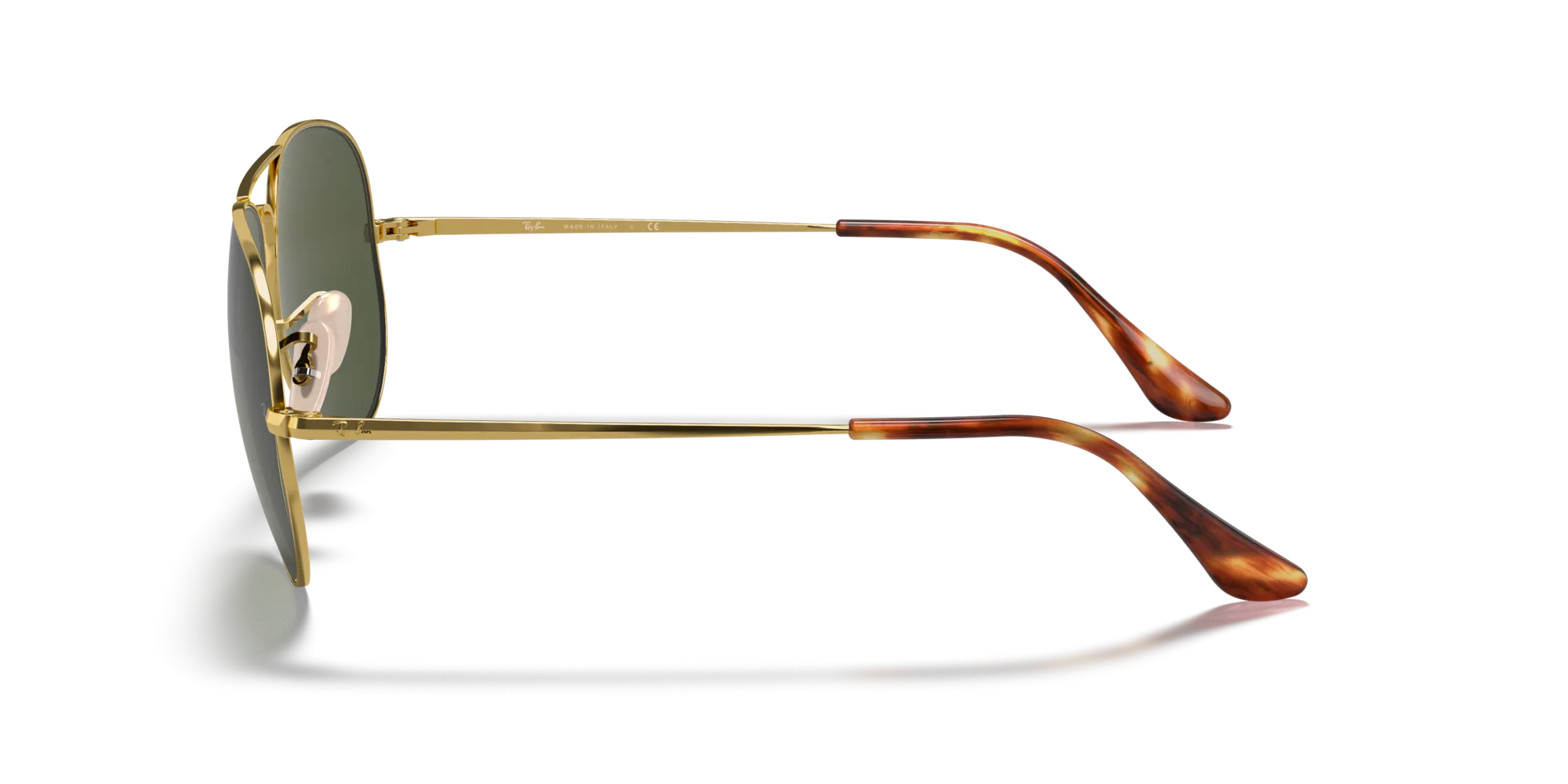 Ray - Ban RB3689 AVIATOR METAL II 914731 Occhiali da sole Metallo Oro G15 Pilot Normale - immagine 4