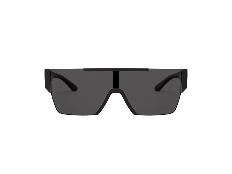 Burberry BE4291 346487 Occhiali da sole Nylon Nero Grigio Squadrata Normale - immagine 2