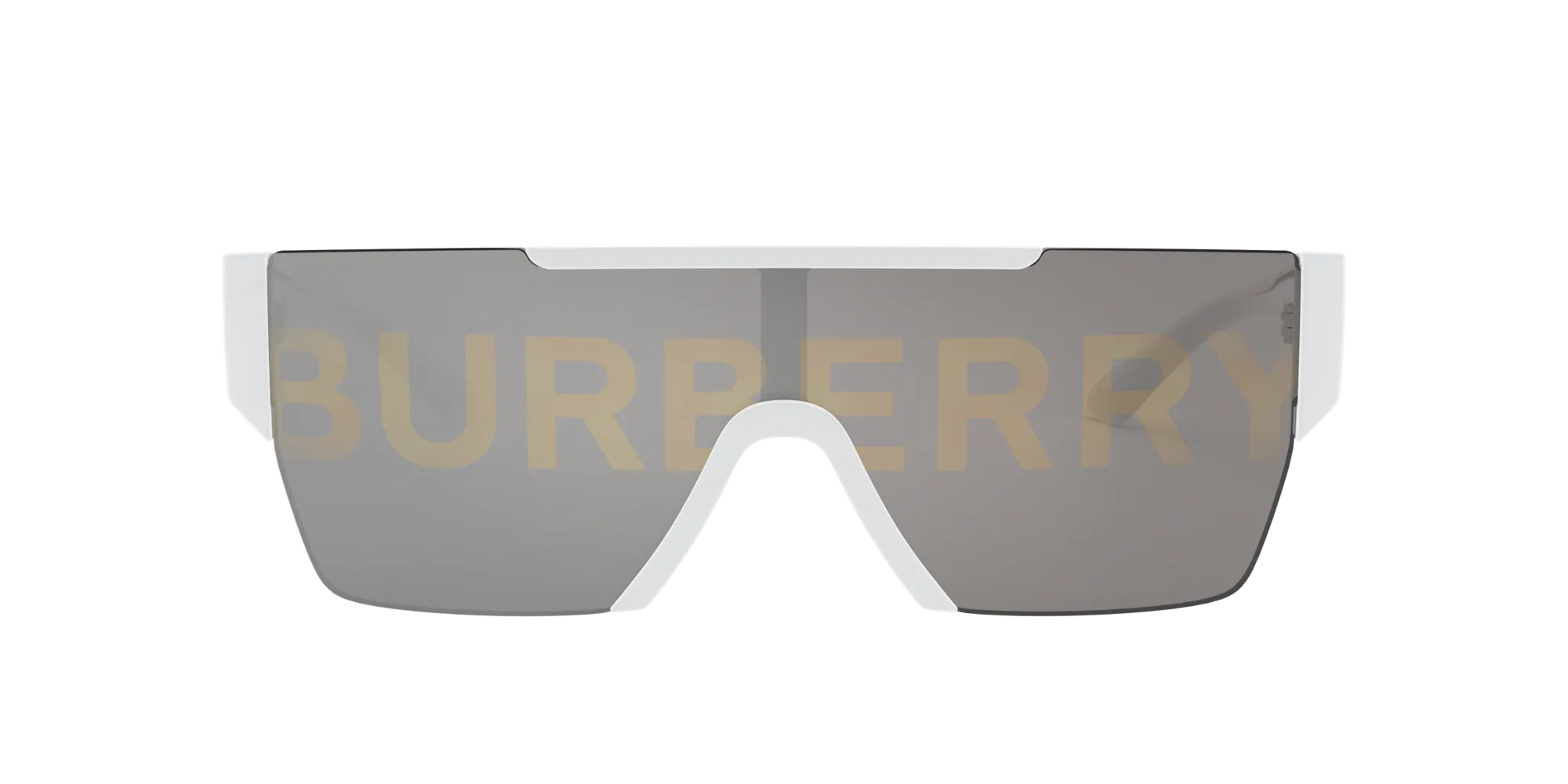 Burberry BE4291 3007/H Occhiali da sole Nylon Bianco Grigio Squadrata Normale Decorazione - immagine 2