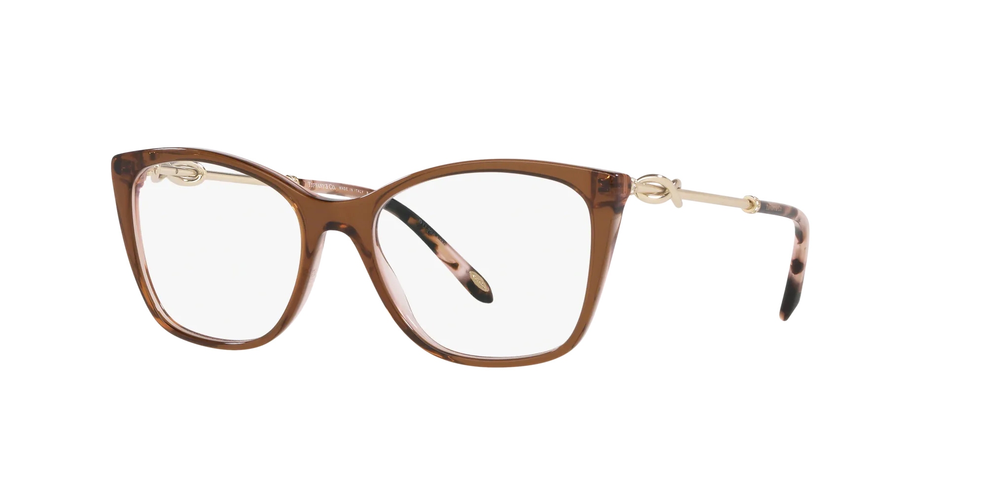 Tiffany TF2160B 8255 Montature da vista Acetato Marrone Squadrata Normale - immagine 1