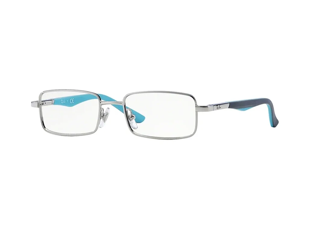 Ray - Ban RY1033 4017 Montature da vista bambino Metallo Argento Squadrata - immagine 1
