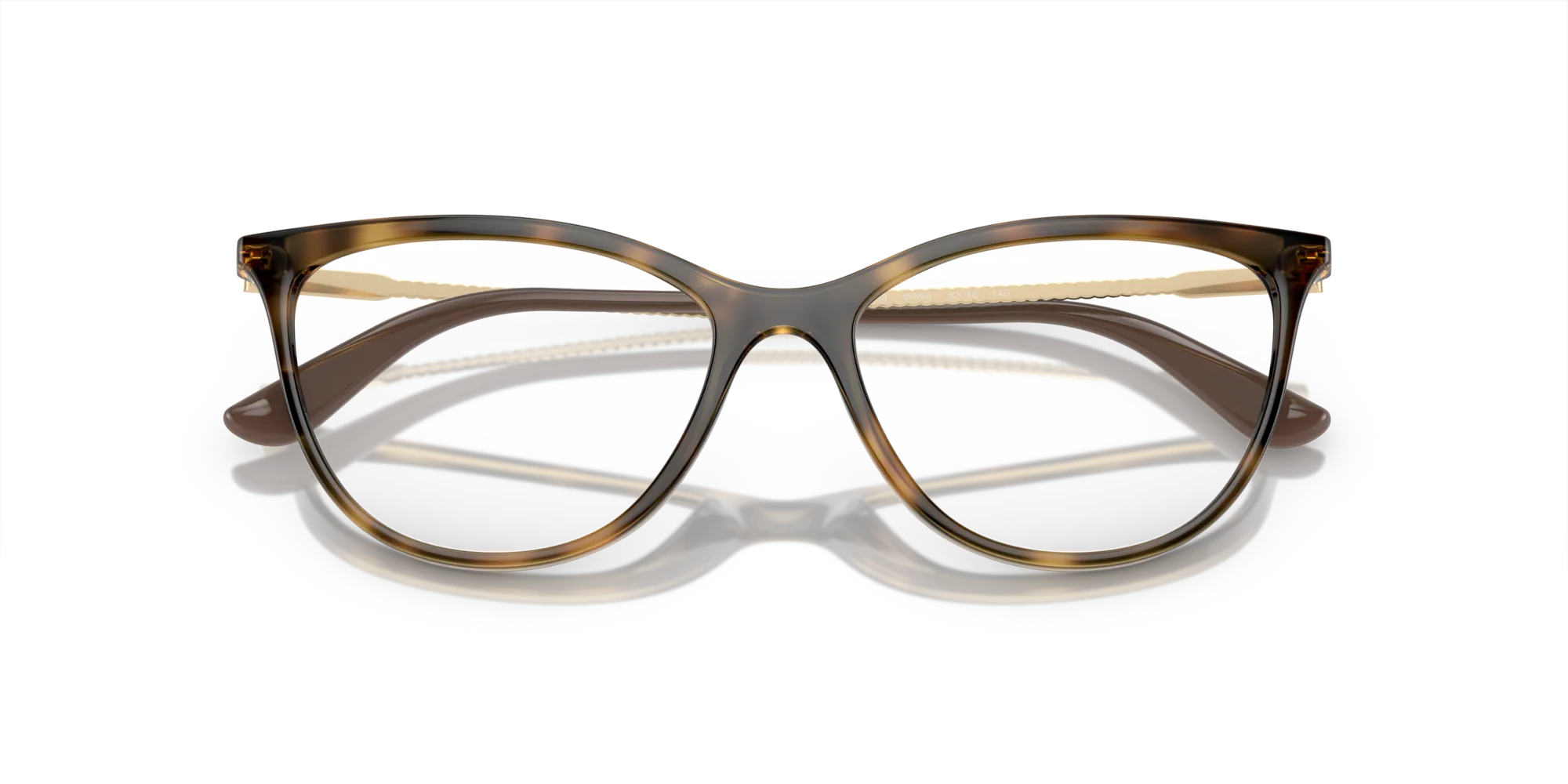 VOGUE EYEWEAR VO5239 W656 Montature da vista Iniettato Marrone Cat Eye Normale - immagine 2