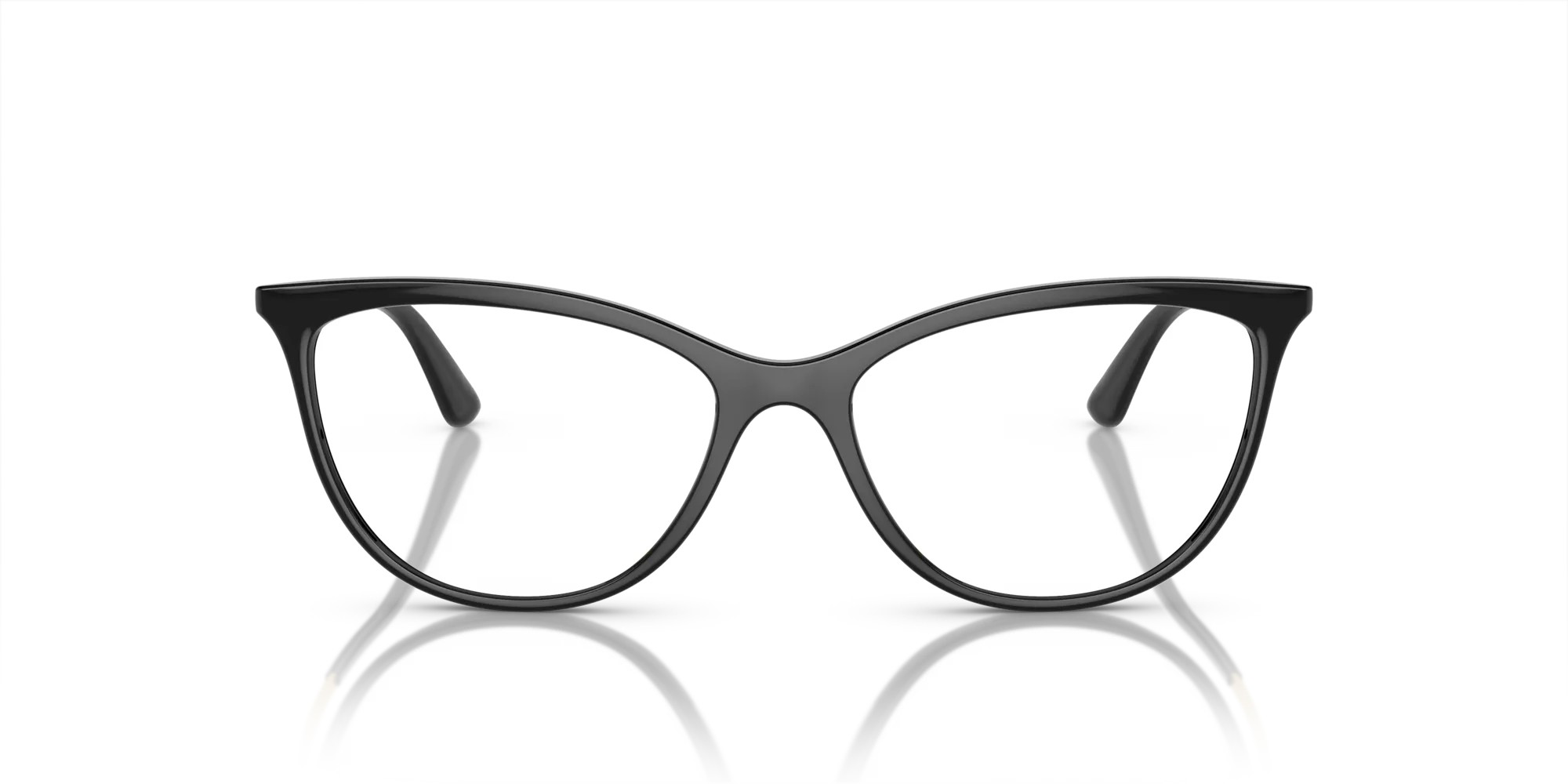 VOGUE EYEWEAR VO5239 W44 Montature da vista Iniettato Nero Cat Eye Normale - immagine 3