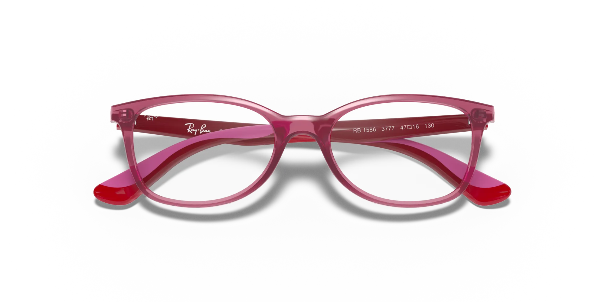 Ray - Ban RY1586 3777 Montature da vista Plastica Rosso Squadrata - immagine 2