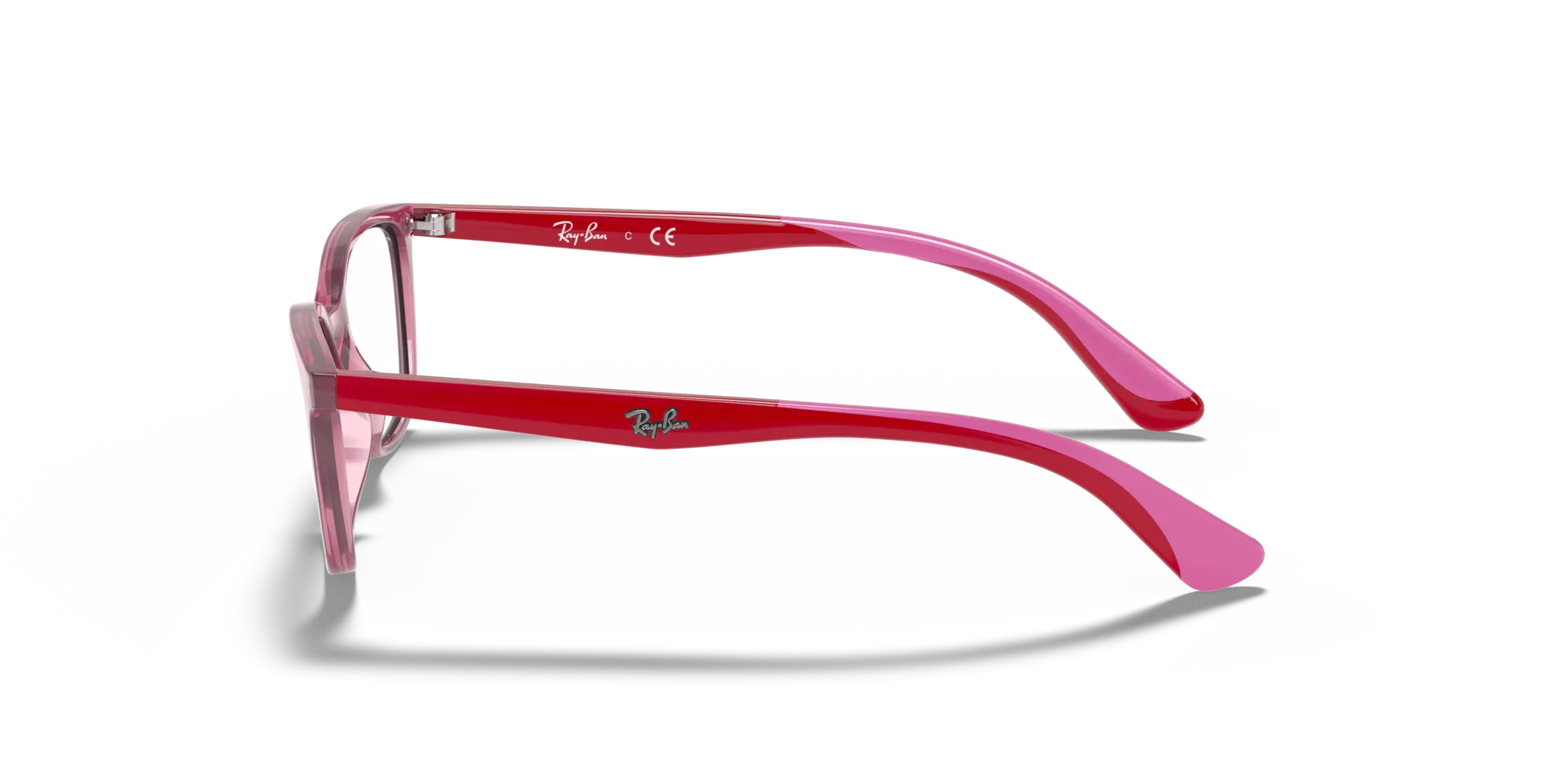 Ray - Ban RY1586 3777 Montature da vista Plastica Rosso Squadrata - immagine 4