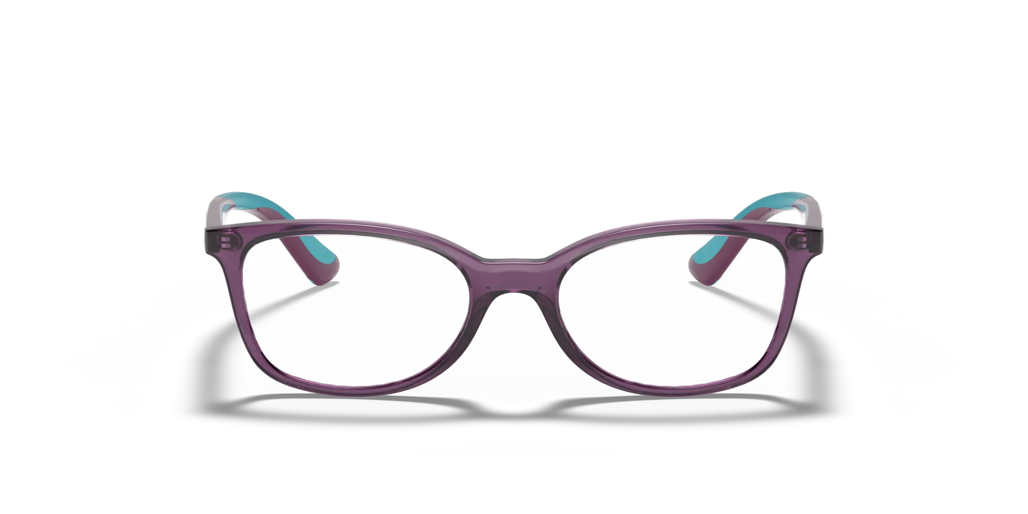 Ray - Ban RY1586 3776 Montature da vista bambino Plastica Viola Squadrata - immagine 3