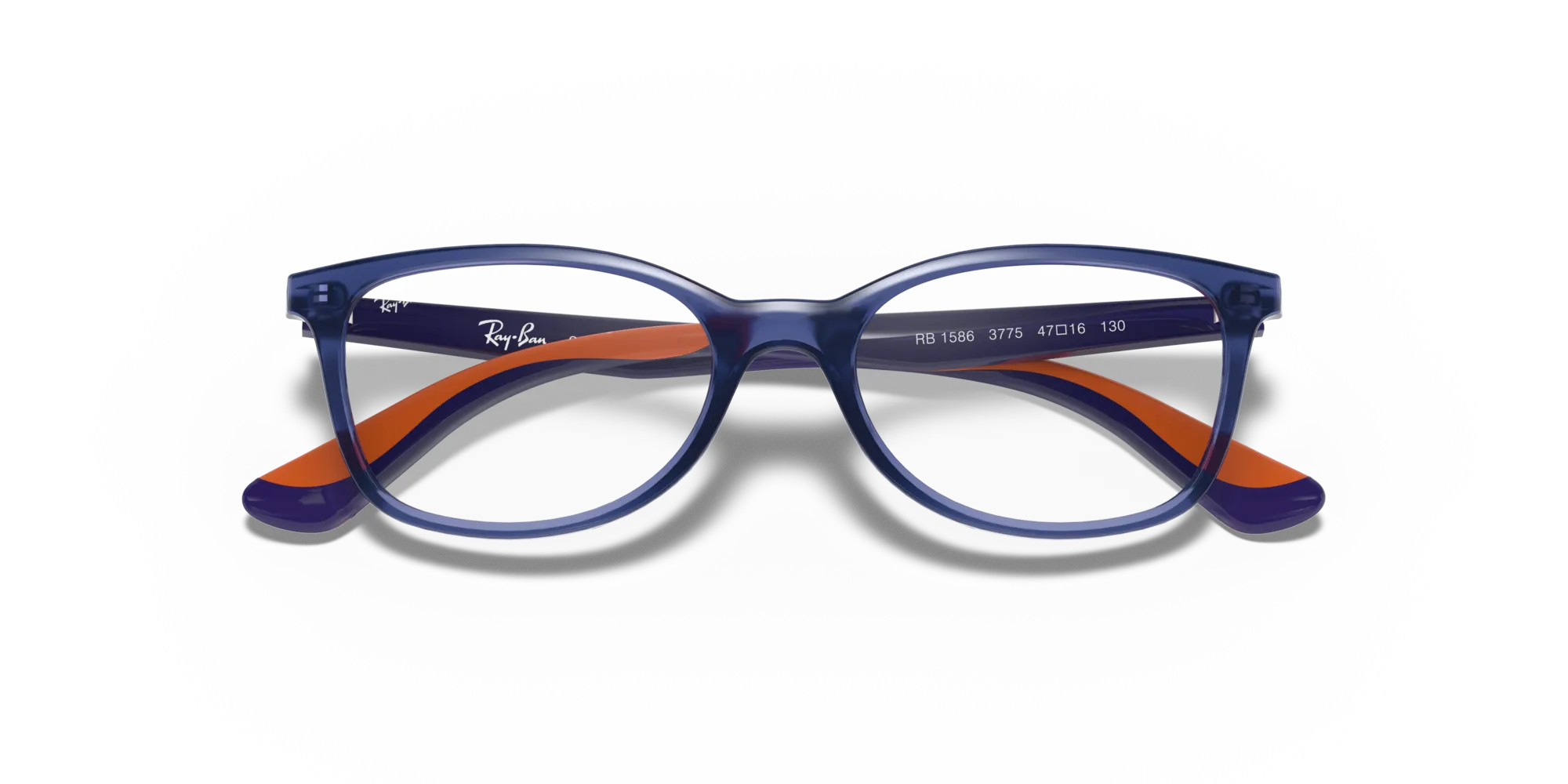 Ray - Ban RY1586 3775 Montature da vista Plastica Blu Squadrata - immagine 2