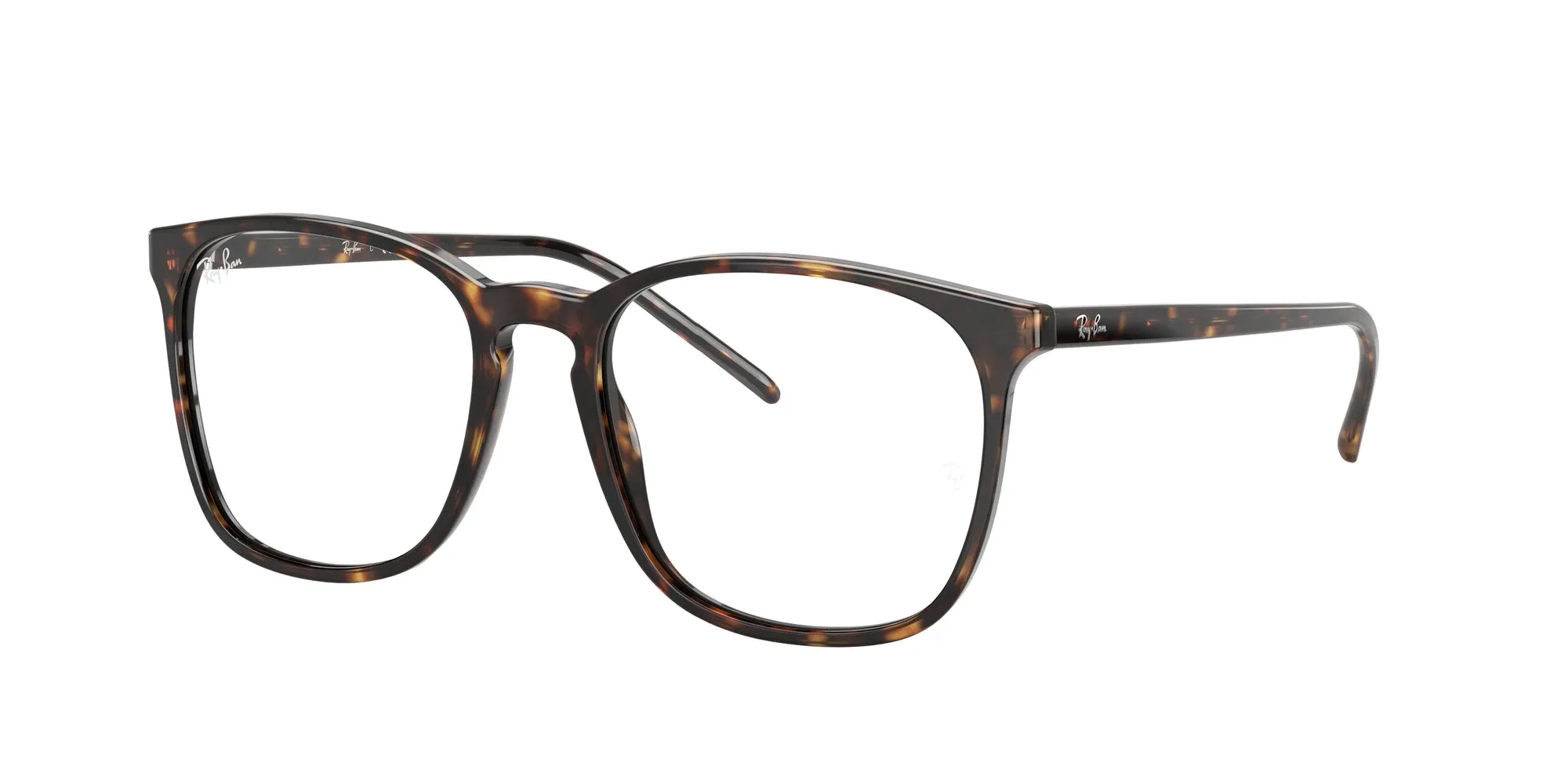 Ray - Ban RX5387 2012 Montature da vista Acetato Tartaruga Trasparente Squadrata Normale - immagine 1