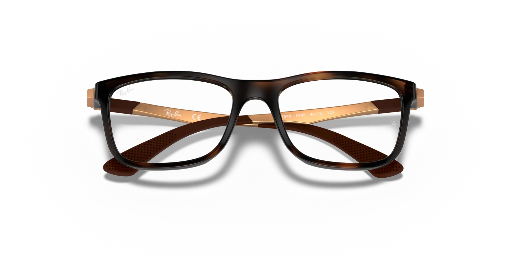 Ray - Ban RY1549 3785 Montature da vista Iniettato Squadrata - immagine 2