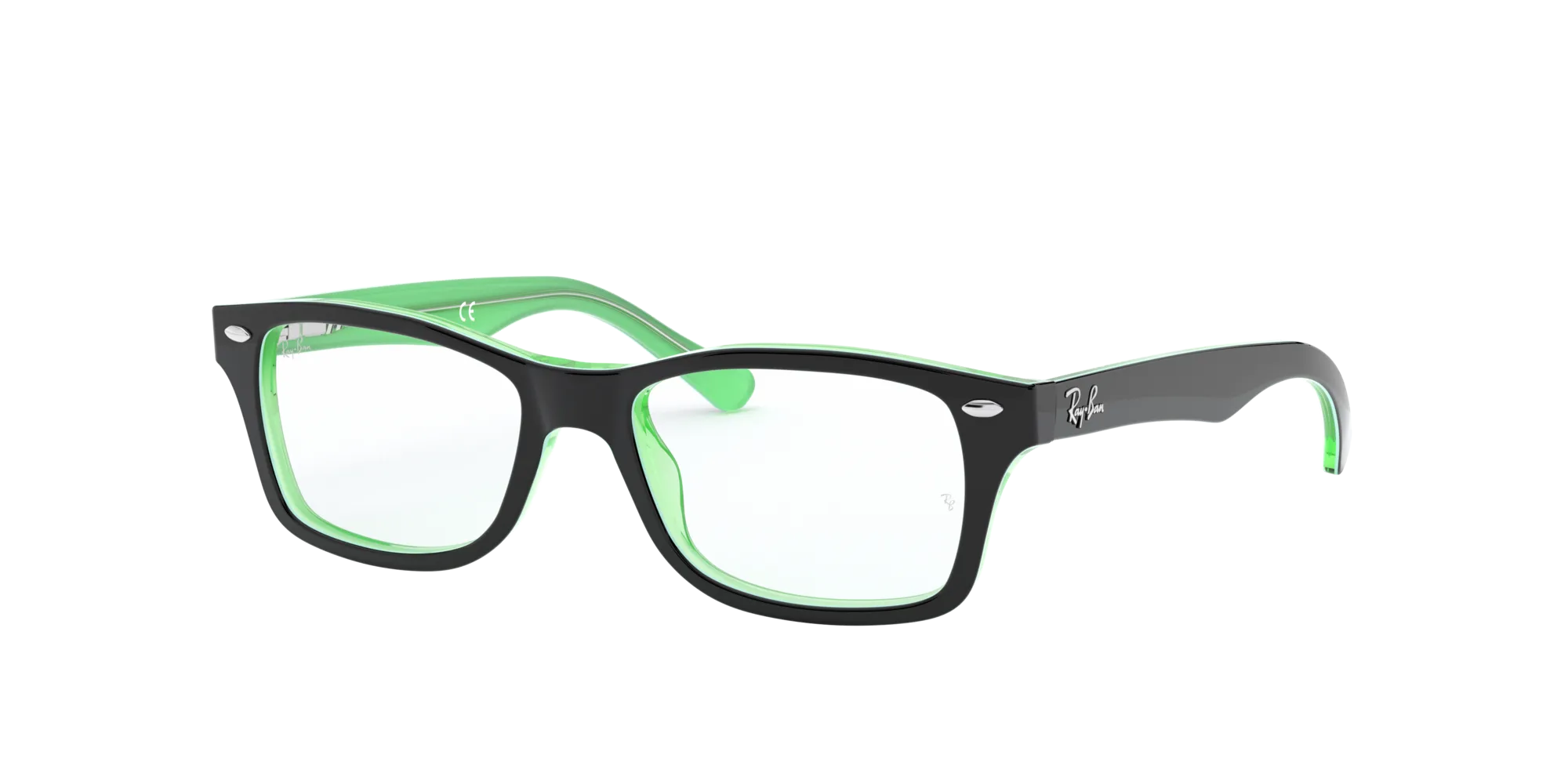 Ray - Ban RY1531 3764 Montature da vista Plastica Nero Squadrata - immagine 1