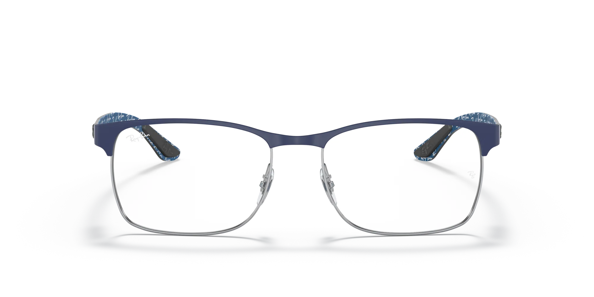 Ray - Ban RX8416 3016 Montature da vista Metallo Blu Trasparente Squadrata Normale - immagine 3