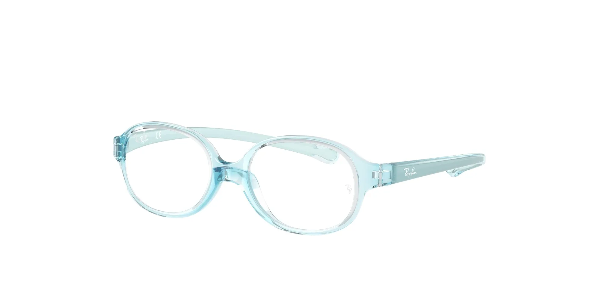 Ray - Ban RY1587 3769 Montature da vista Plastica Azzurro Rotonda - immagine 1
