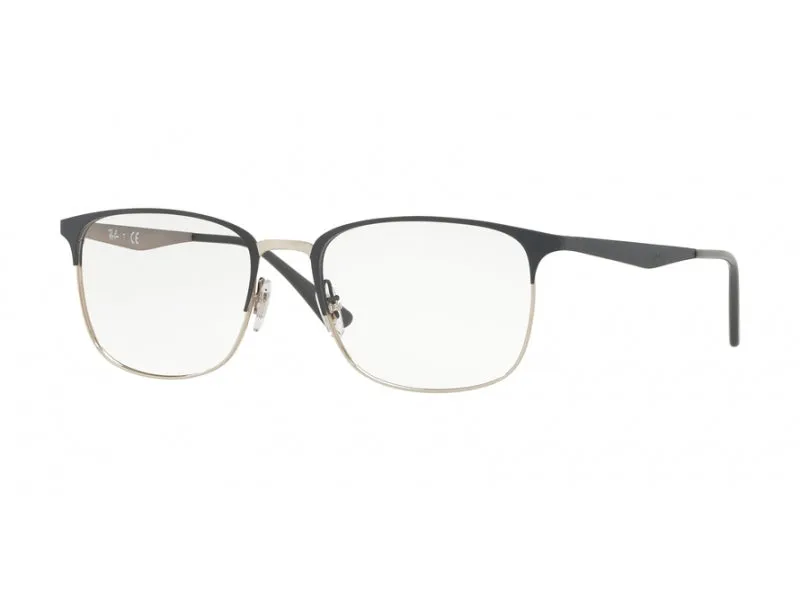 Ray - Ban RX6421 3004 Montature da vista Metallo Grigio Trasparente Squadrata Normale - immagine 1