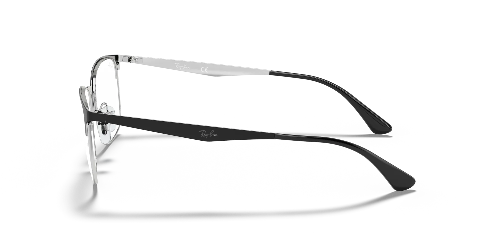 Ray - Ban RX6421 2997 Montature da vista Metallo Nero Squadrata - immagine 4