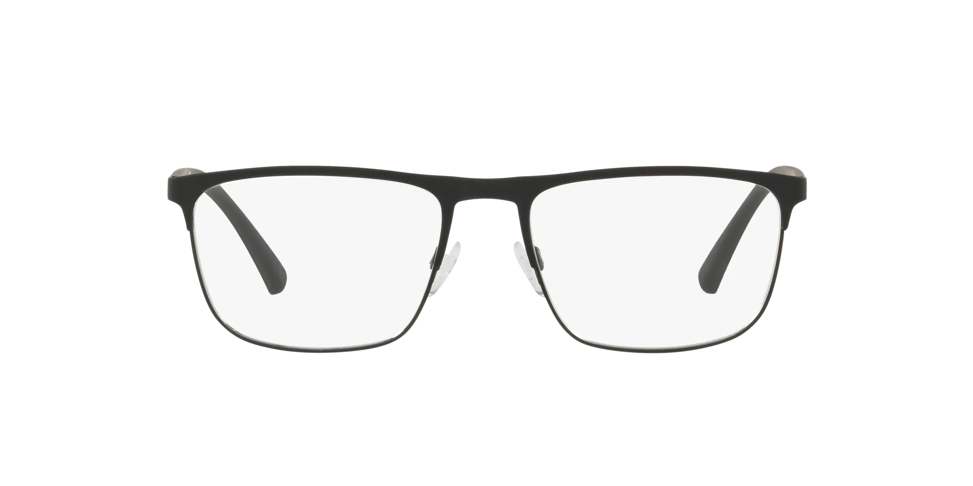 Emporio Armani EA1079 3094 Montature da vista Metallo Nero Squadrata Normale - immagine 2