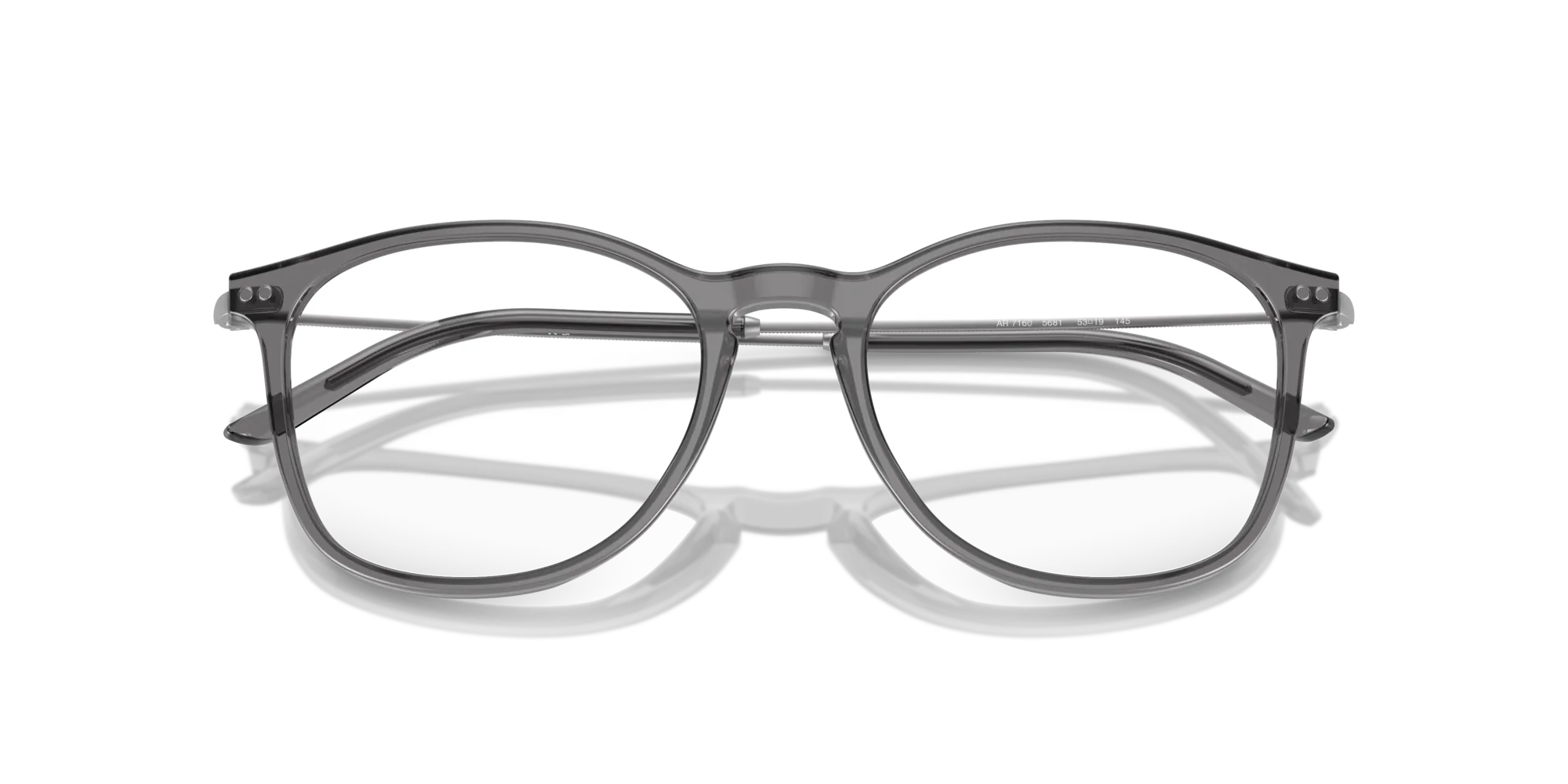 Giorgio Armani AR7160 5681 Montature da vista Acetato Grigio Pantos Normale - immagine 2