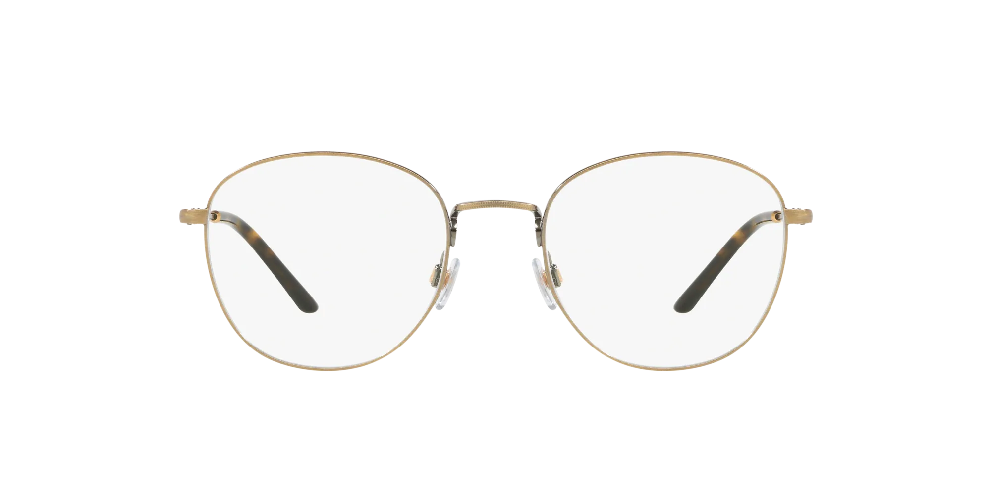 Giorgio Armani AR5082 3198 Montature da vista Acciaio Oro Rotonda Normale - immagine 2
