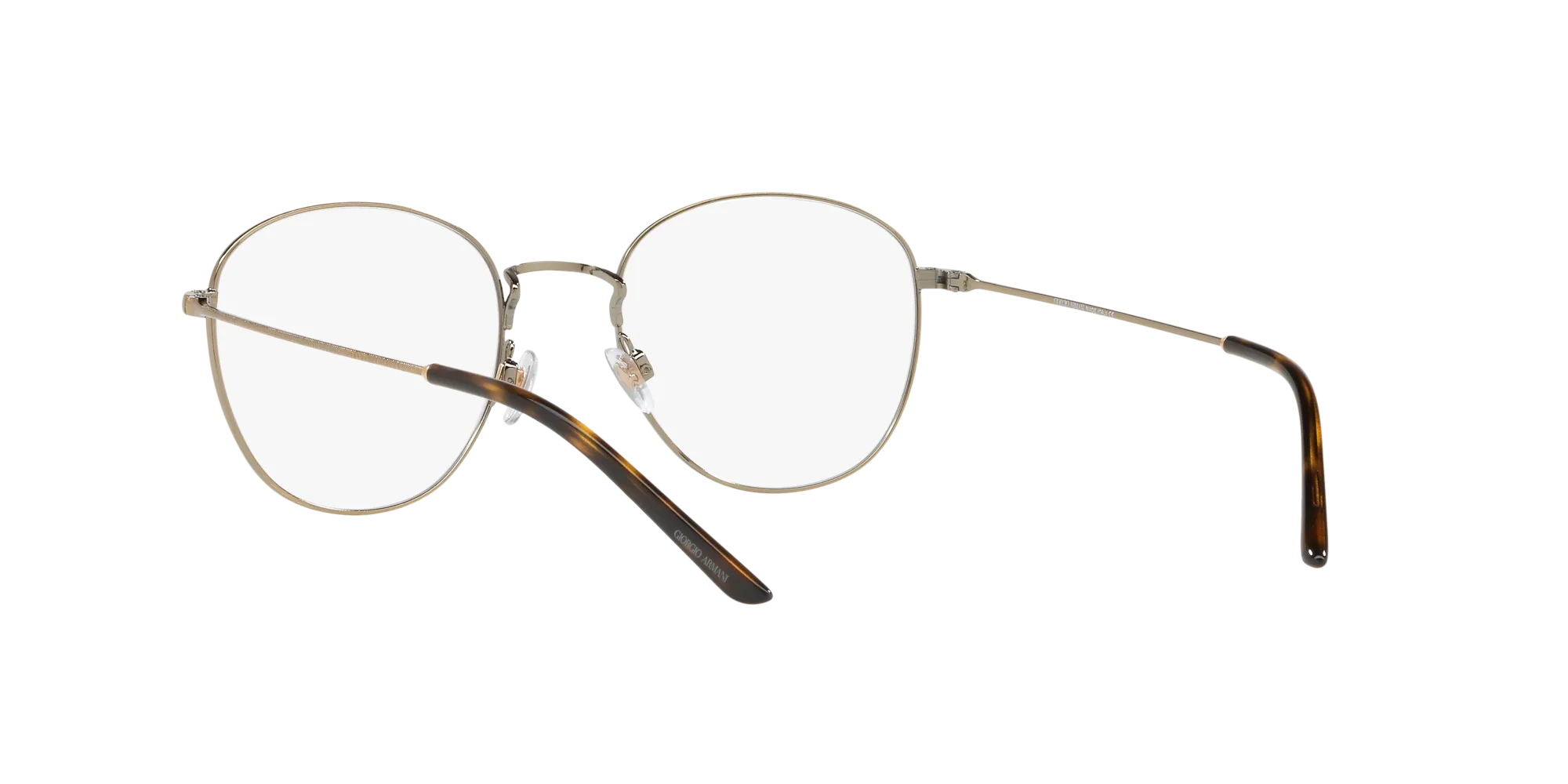 Giorgio Armani AR5082 3198 Montature da vista Acciaio Oro Rotonda Normale - immagine 4