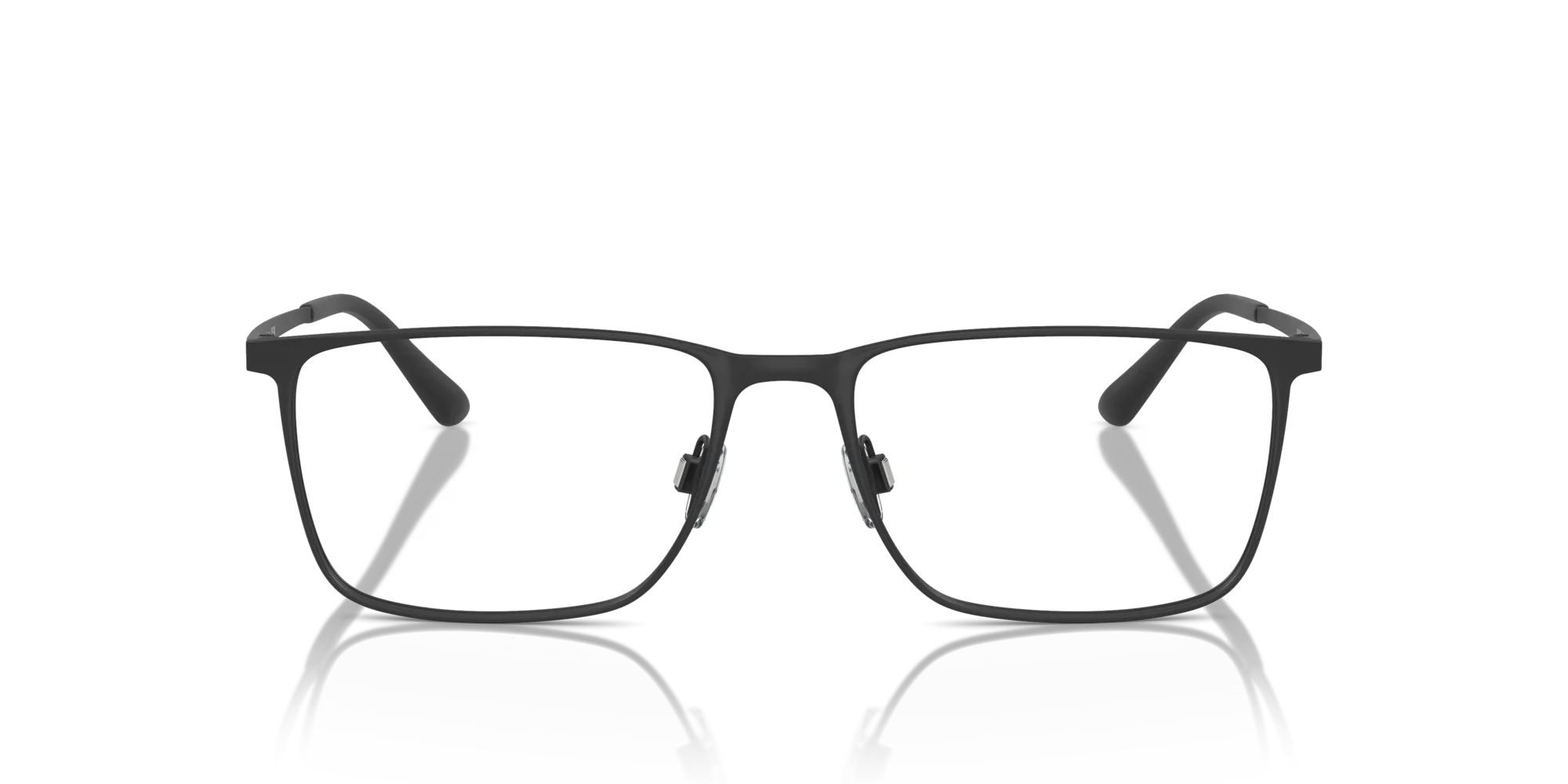 Giorgio Armani AR5080 3001 Montature da vista Metallo Nero Squadrata Normale - immagine 3