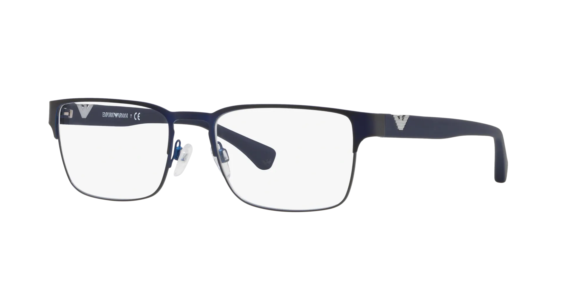 Emporio Armani EA1027 3100 Montature da vista Metallo Blu Squadrata Normale - immagine 1