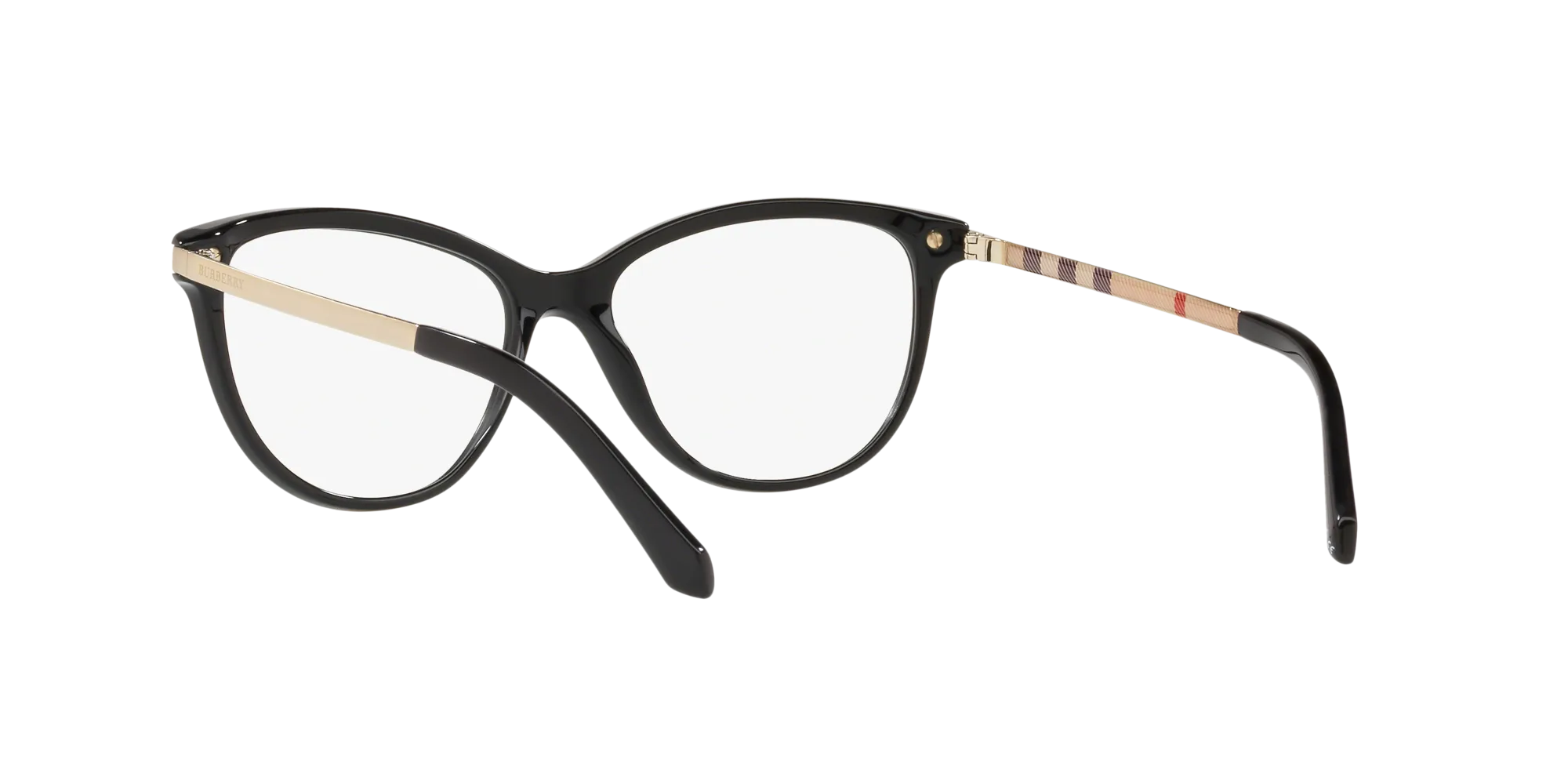 Burberry BE2280 3001 Montature da vista Acetato Nero Squadrata Normale - immagine 4