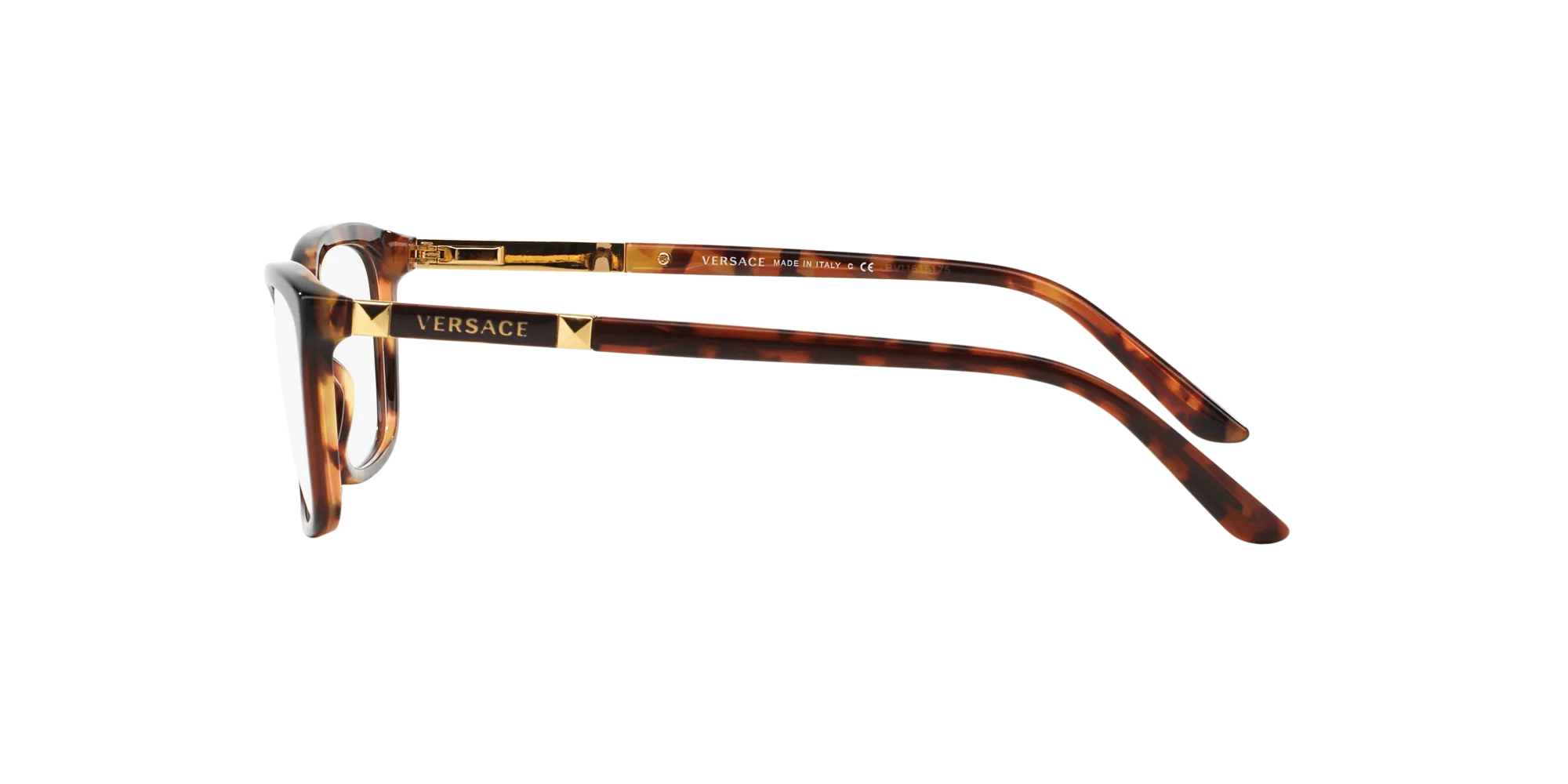 Versace VE3186 5077 Montature da vista Acetato Tartaruga Farfalla Normale - immagine 3