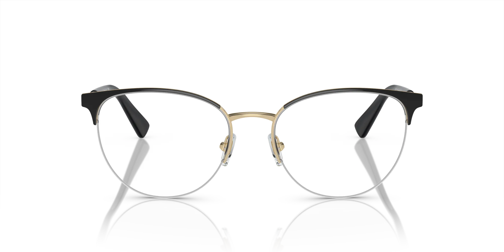 Versace VE1247 1252 Montature da vista Metallo Nero Pantos Normale - immagine 3