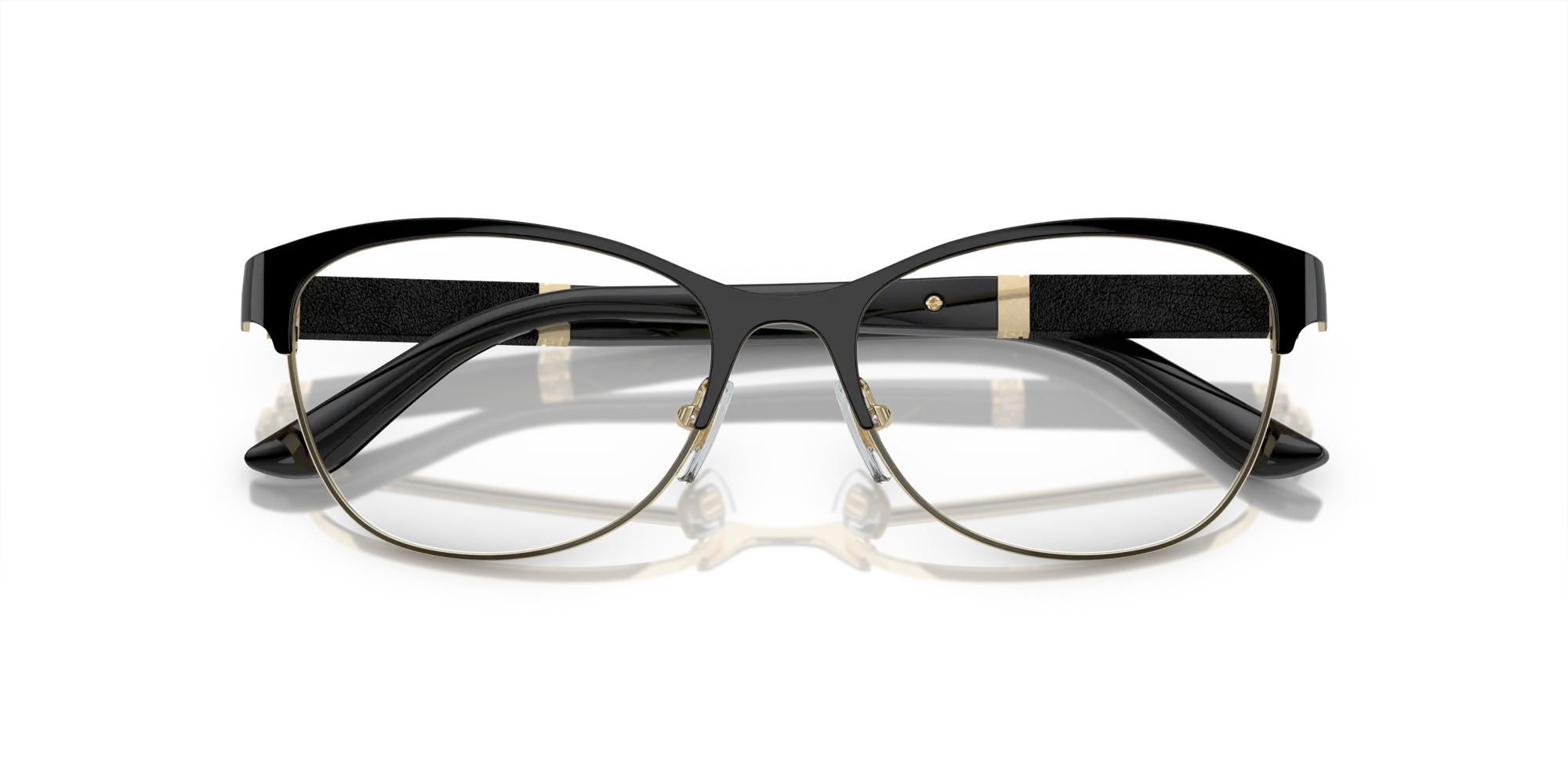 Versace VE1233Q 1366 Montature da vista Metallo Nero Geometrica Normale - immagine 2