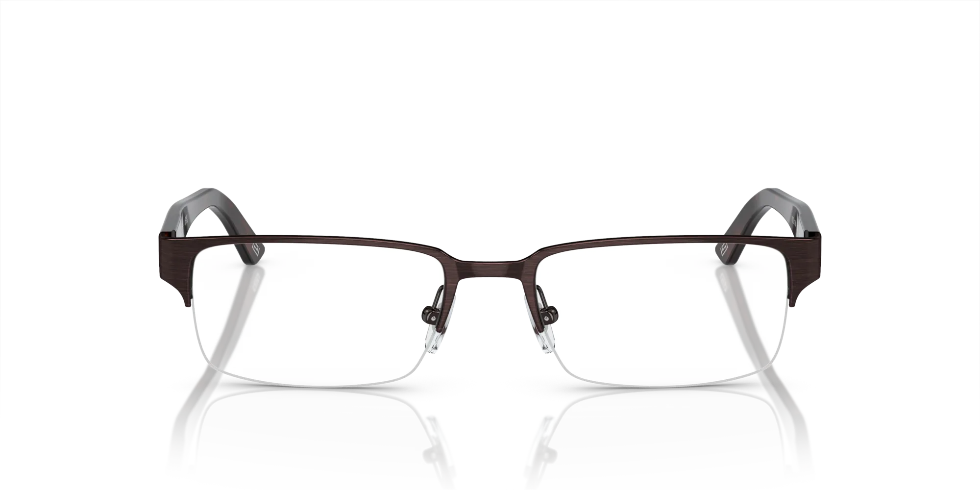 Versace VE1184 1269 Montature da vista Metallo Marrone Squadrata Normale - immagine 3