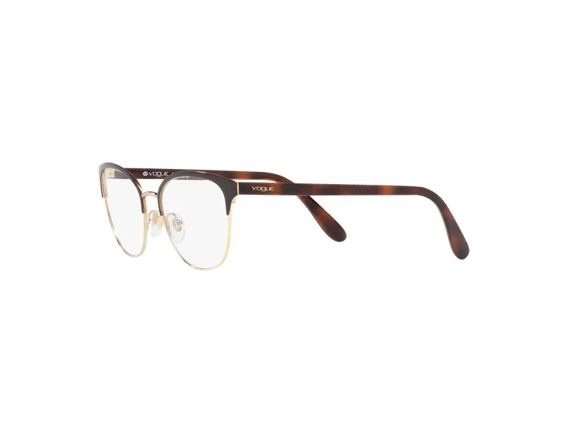 VOGUE EYEWEAR VO4088 997 Montature da vista Metallo Marrone Rotonda Normale - immagine 3