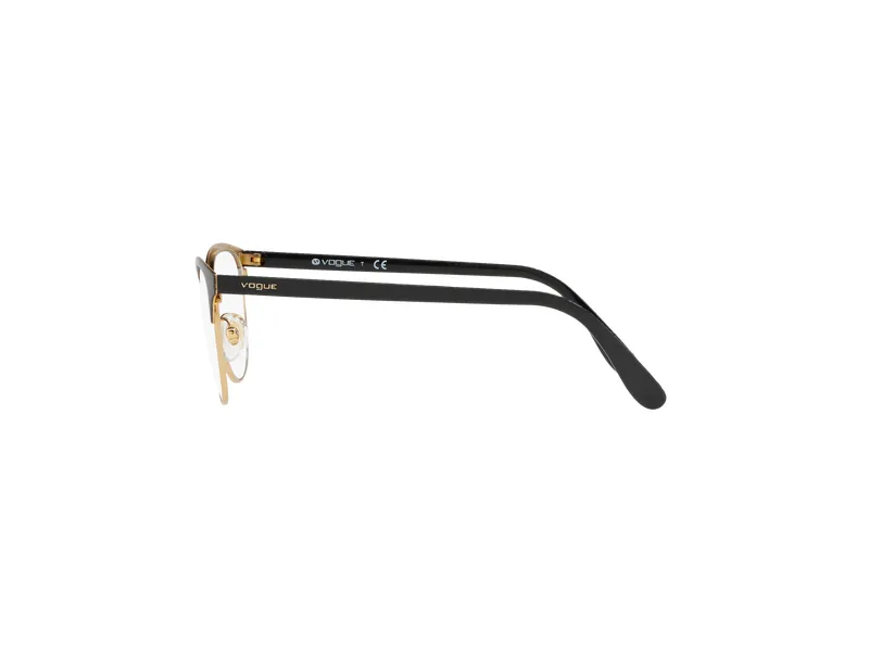 VOGUE EYEWEAR VO4088 352 Montature da vista Metallo Nero Rotonda Normale - immagine 4