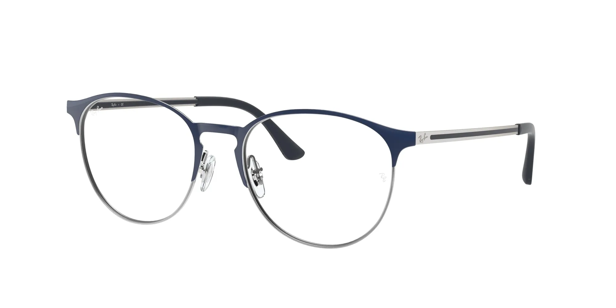 Ray - Ban RX6375 2981 Montature da vista Metallo Blu Trasparente Pantos Normale - immagine 1