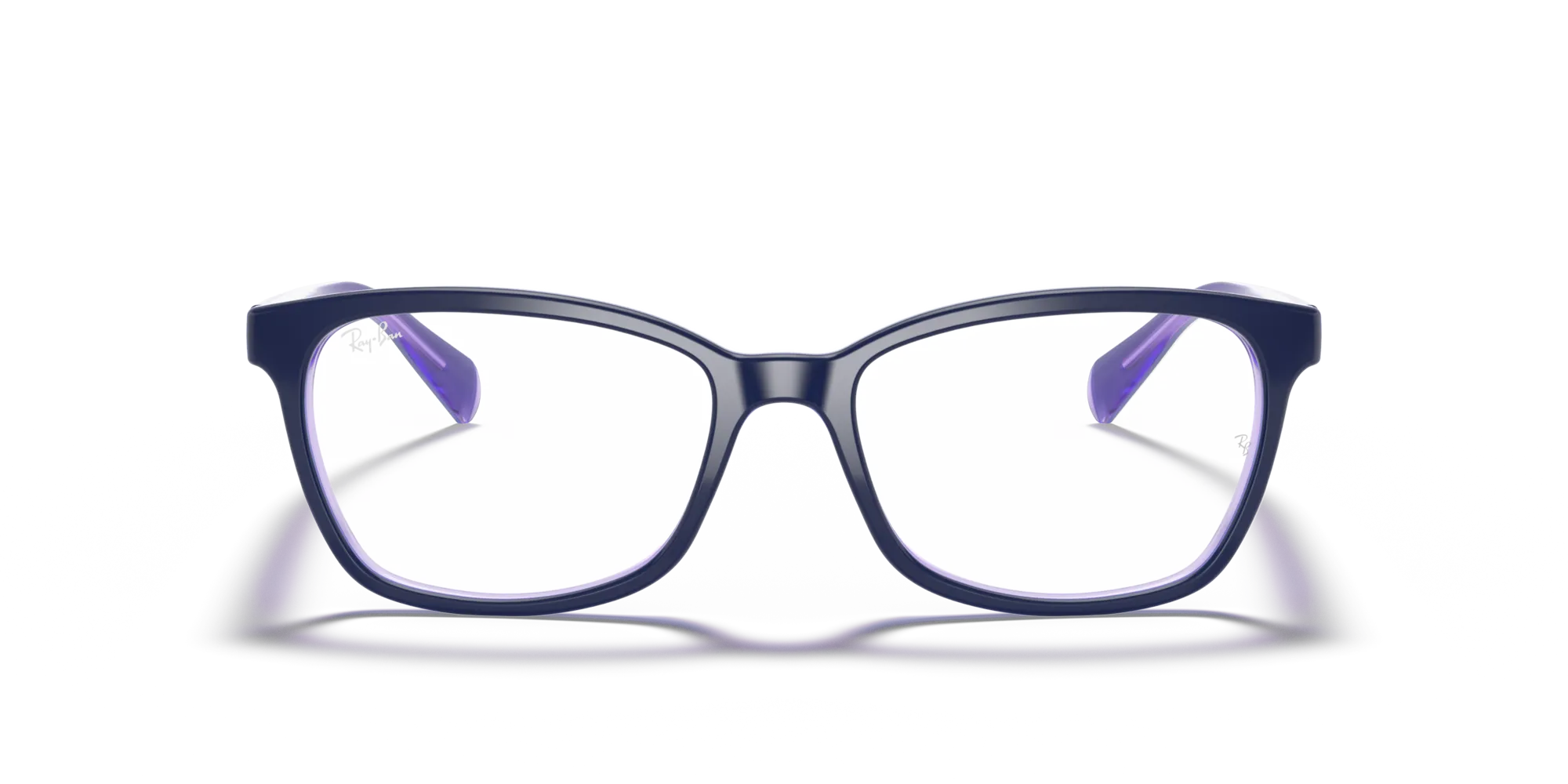 Ray - Ban RX5362 5776 Montature da vista Acetato Blu Trasparente Farfalla Normale - immagine 3