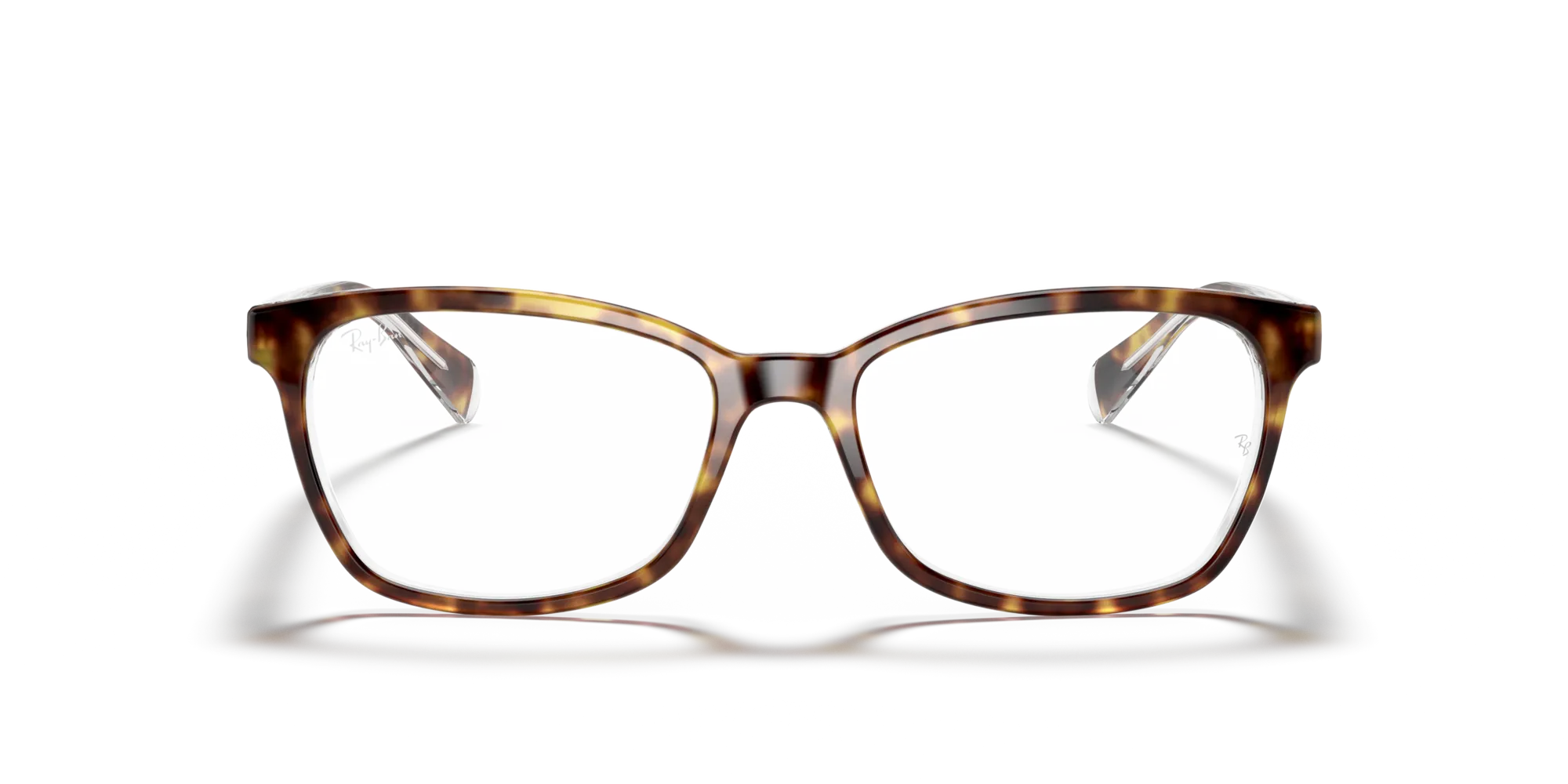 Ray - Ban RX5362 5082 Montature da vista Acetato Marrone Trasparente Farfalla Normale - immagine 3