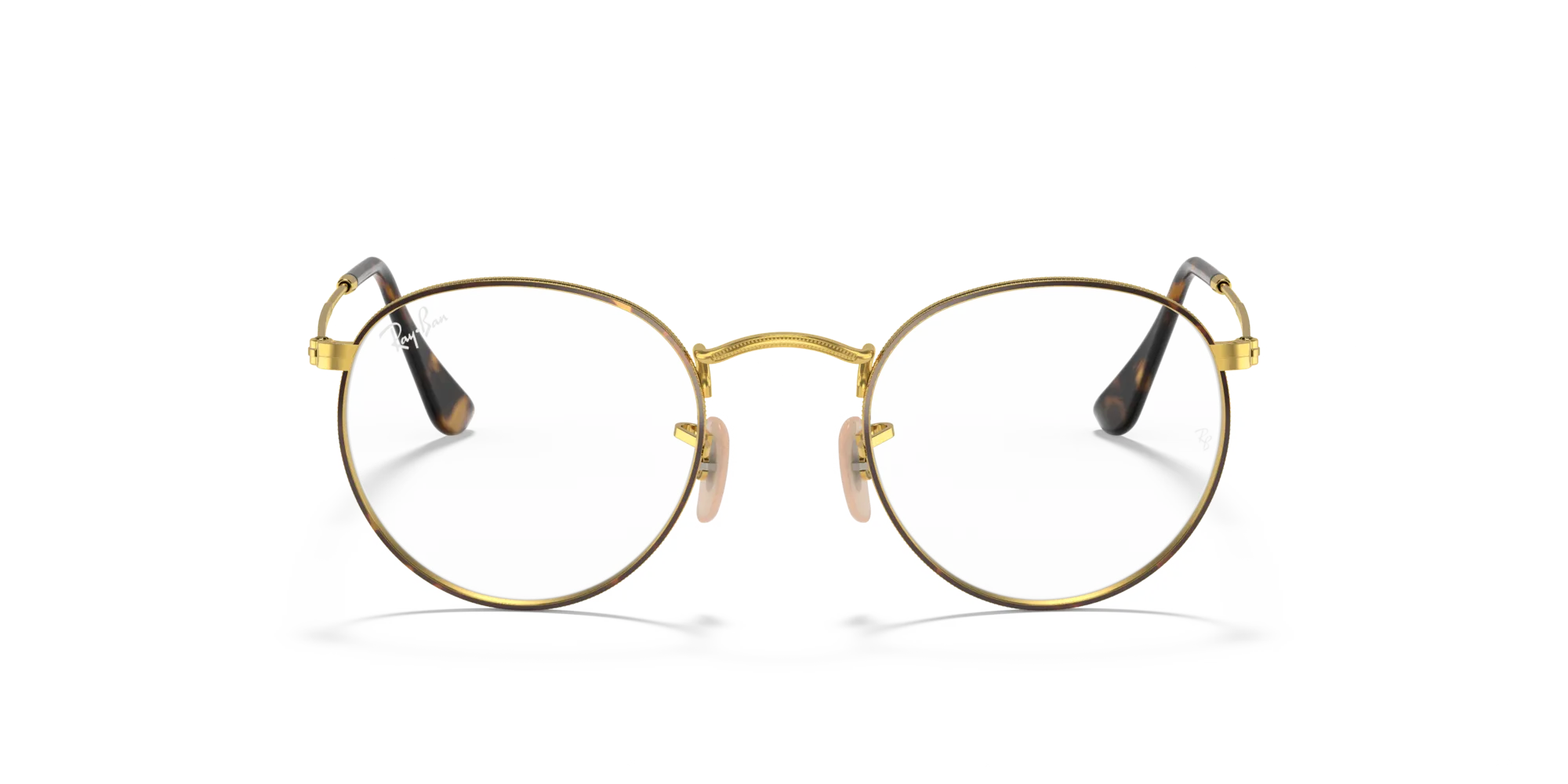 Ray - Ban RX3447V ROUND METAL 2945 Montature da vista Metallo Havana Rotonda - immagine 3