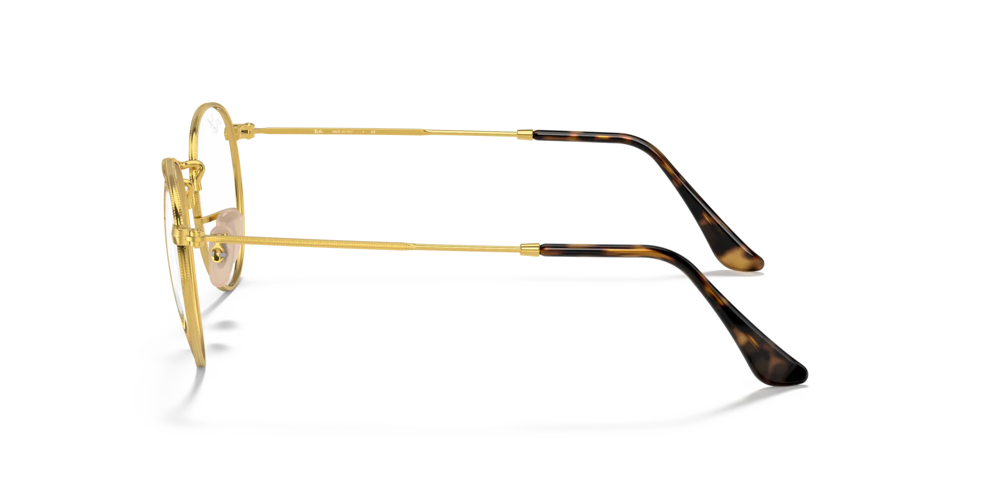 Ray - Ban RX3447V ROUND METAL 2945 Montature da vista Metallo Havana Rotonda - immagine 4