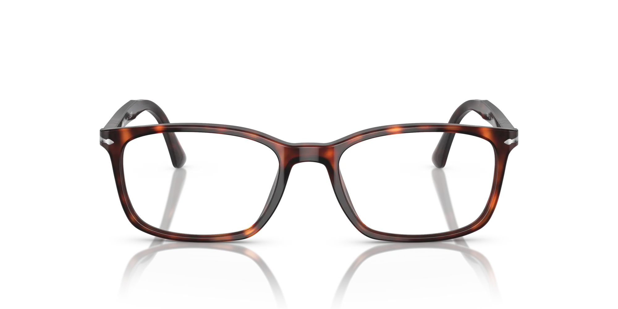 Persol PO3189V 24 Montature da vista Acetato Tartaruga Trasparente Squadrata Normale - immagine 3