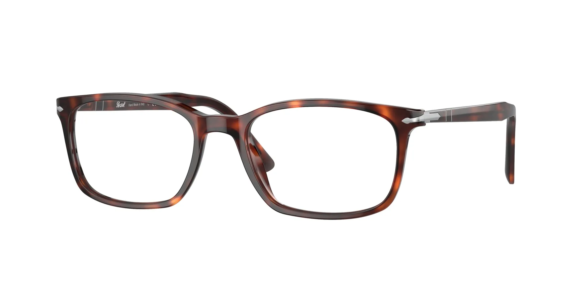 Persol PO3189V 24 Montature da vista Acetato Tartaruga Trasparente Squadrata Normale - immagine 1