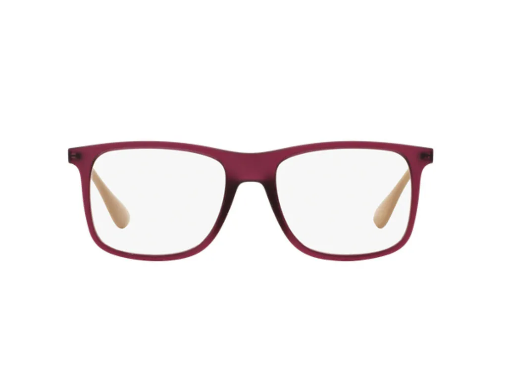 Ray - Ban RX7054 5526 Montature da vista Plastica Rosso Squadrata - immagine 2