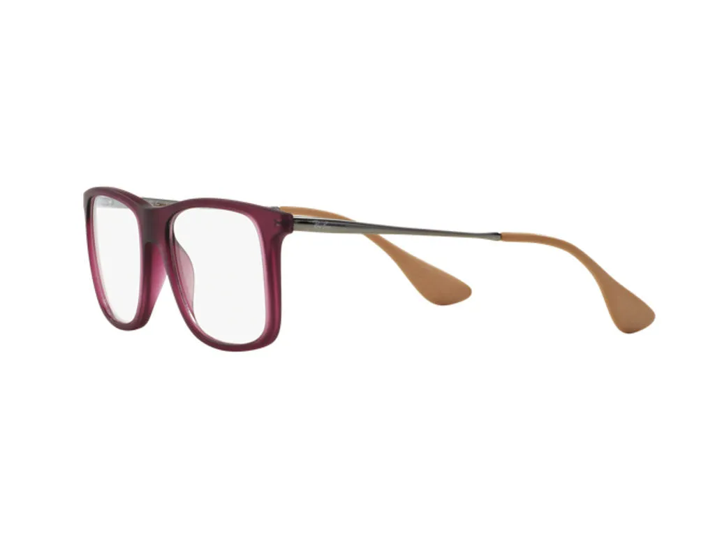 Ray - Ban RX7054 5526 Montature da vista Plastica Rosso Squadrata - immagine 3