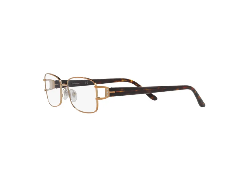 Sferoflex Donna SF2597B 267 Montature da vista Metallo Marrone Squadrata - immagine 3