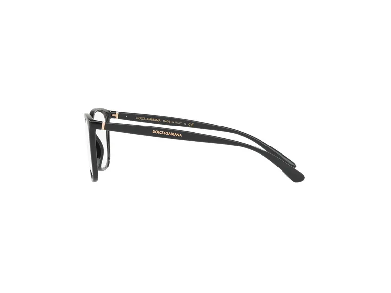 Dolce & Gabbana DG5026 501 Montature da vista Nylon Nero Squadrata Normale - immagine 4