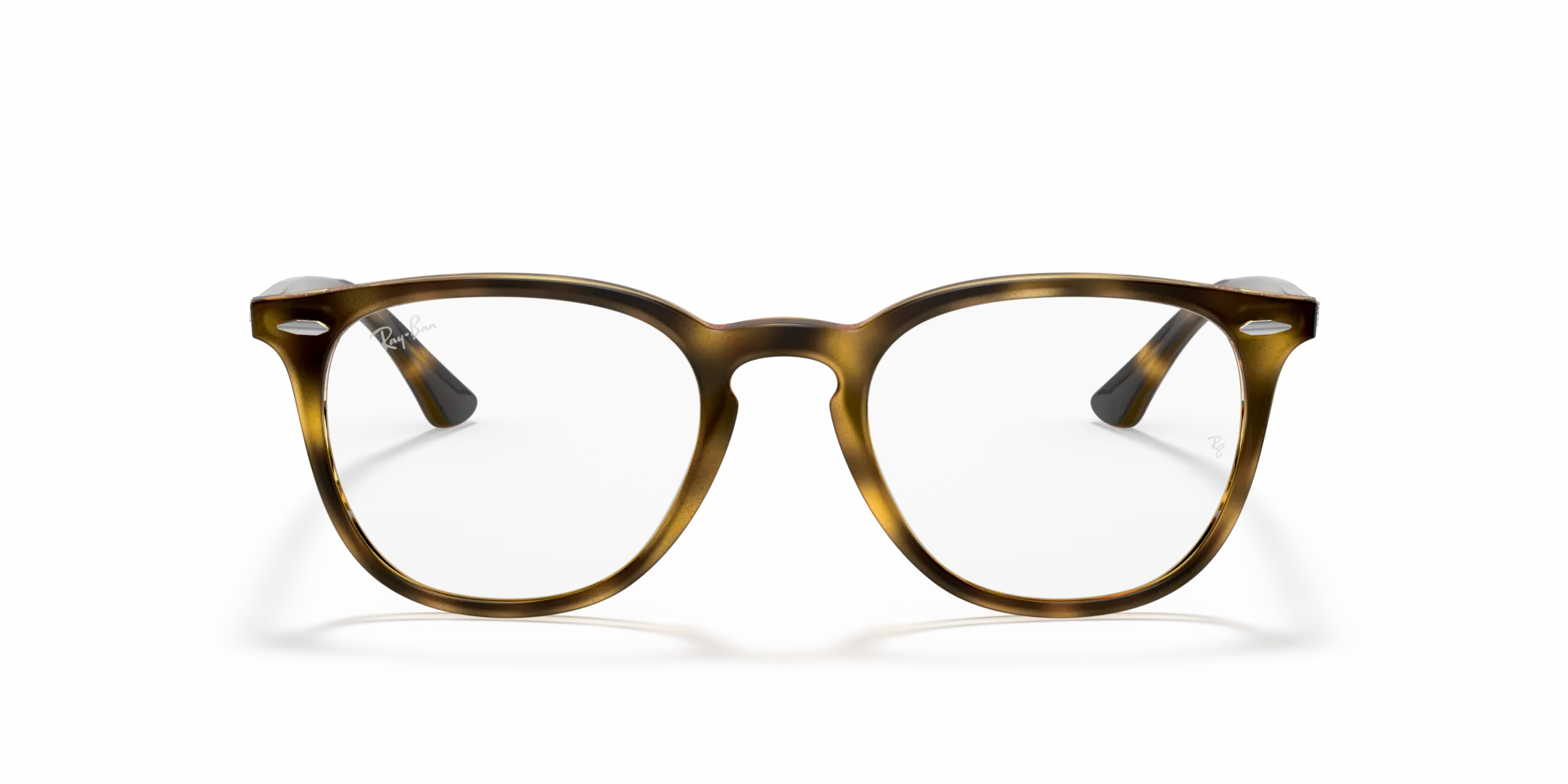 Ray - Ban RX7159 2012 Montature da vista Acetato Tartaruga Trasparente Pantos Normale - immagine 3