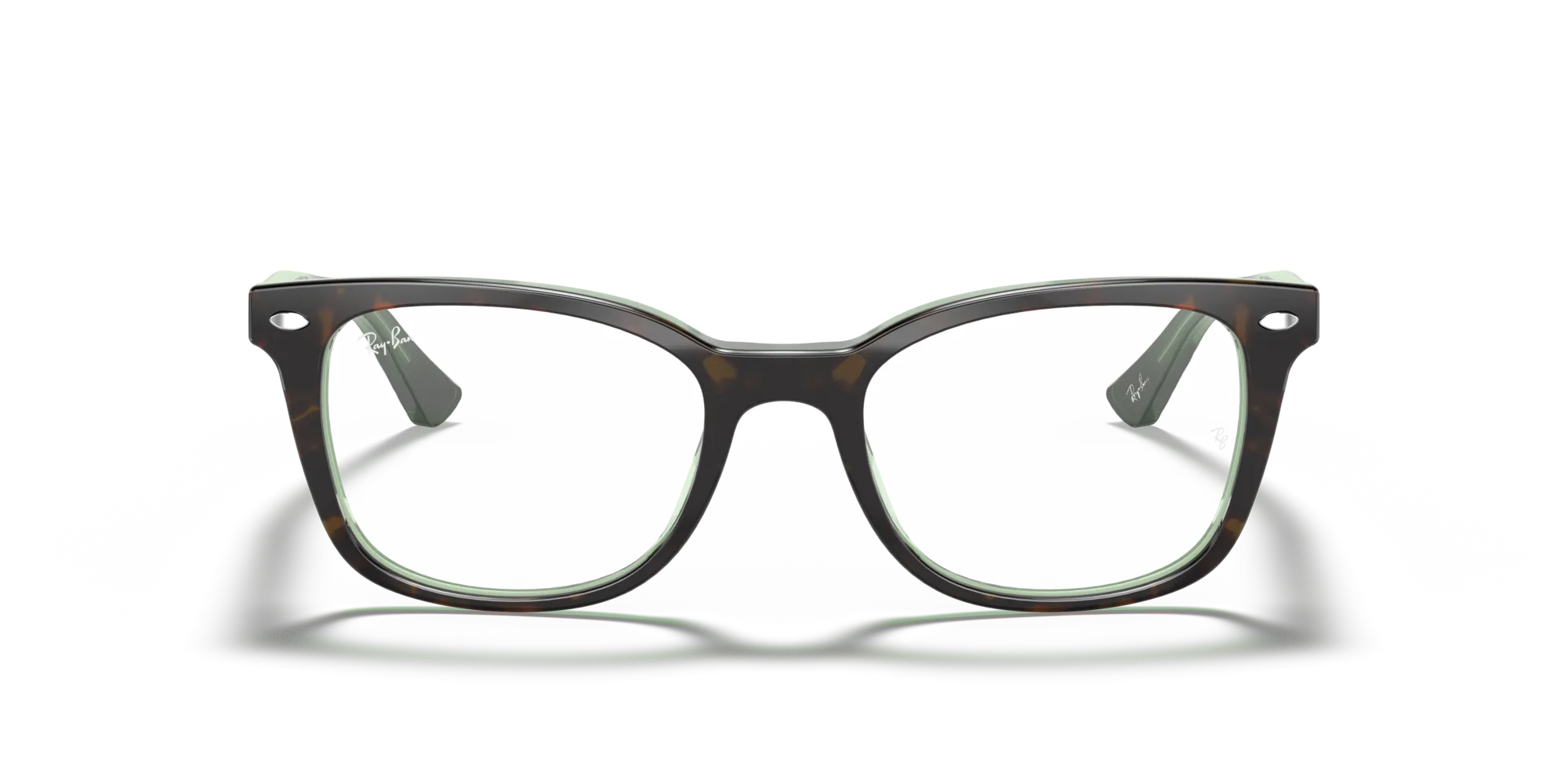 Ray - Ban RX5285 2383 Montature da vista Acetato Marrone Trasparente Farfalla Normale - immagine 3