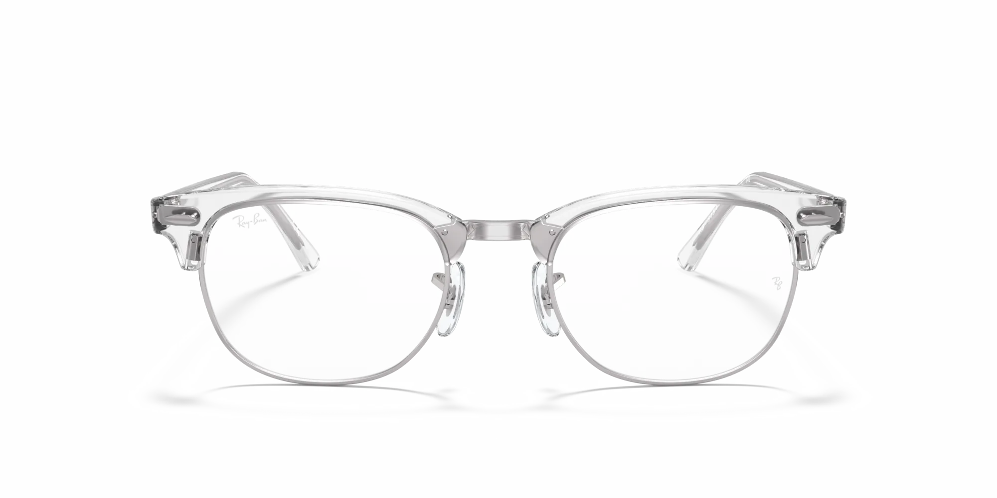 Ray - Ban RX5154 CLUBMASTER 2001 Montature da vista Plastica Trasparente Squadrata - immagine 3