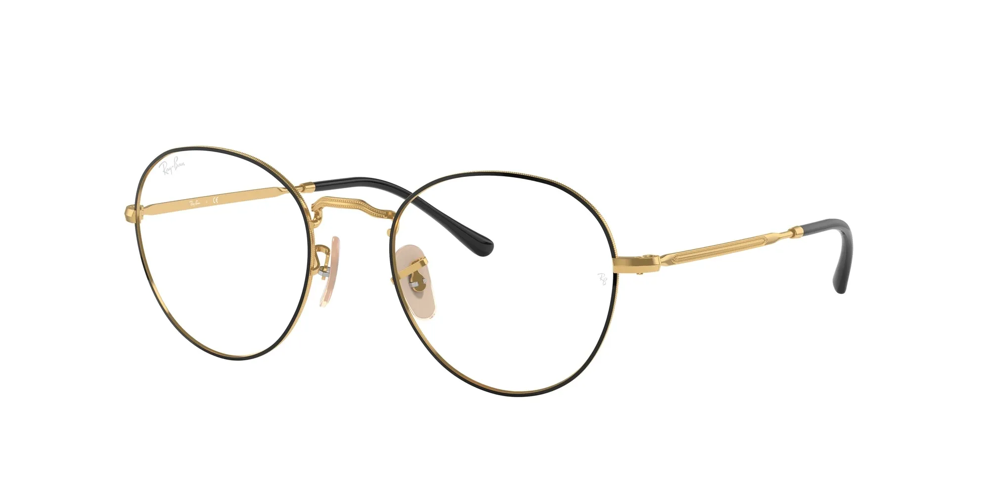 Ray - Ban RX3582V DAVID 2946 Montature da vista Metallo Nero Trasparente Pantos Normale - immagine 1
